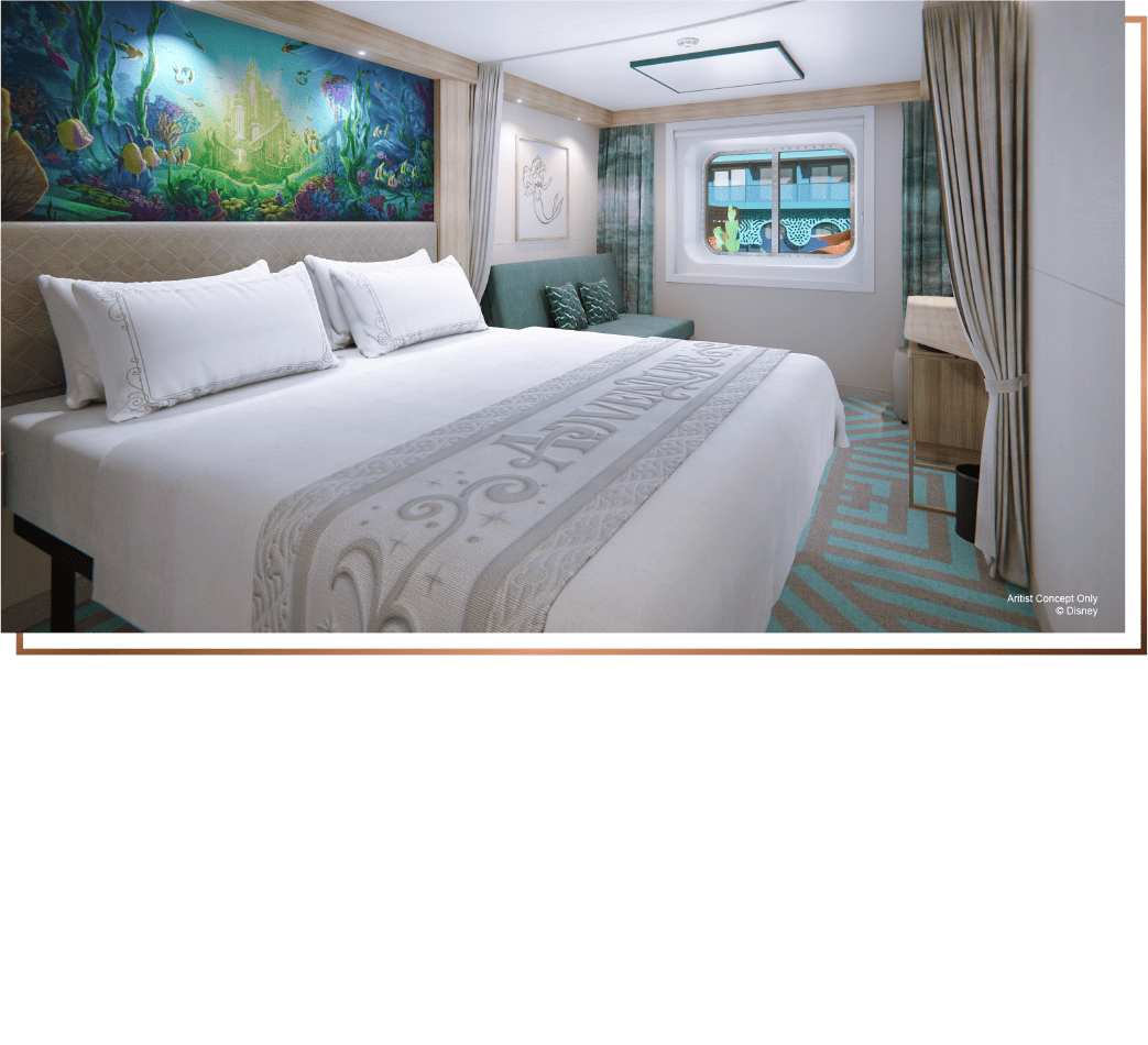 豪華礁景內艙客房